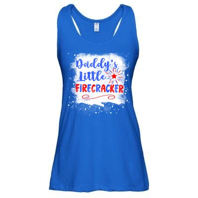 4th July Or Teens Daddys Little Firecracker Gift Ladies Essential Flowy Tank