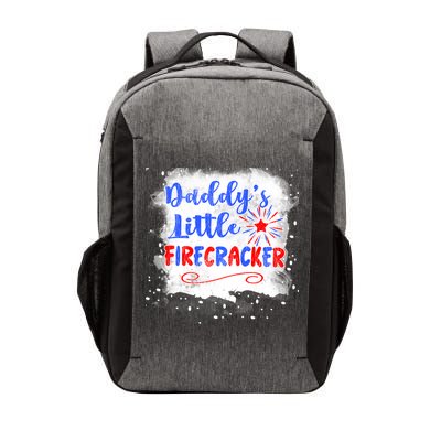 4th July Or Teens Daddys Little Firecracker Gift Vector Backpack