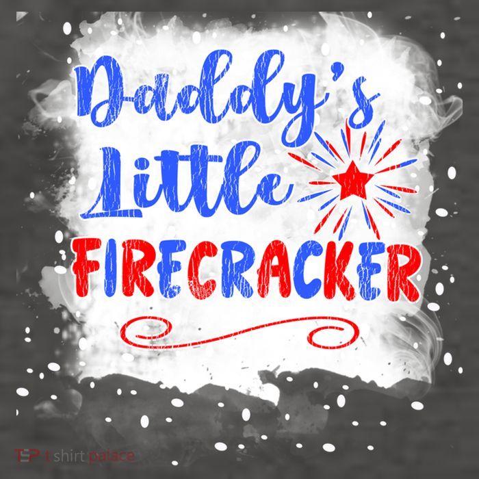 4th July Or Teens Daddys Little Firecracker Gift Vector Backpack