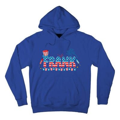 4th July Patriotic Bbq Holiday National Family Frank Gift Tall Hoodie