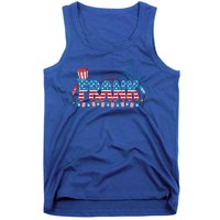 4th July Patriotic Bbq Holiday National Family Frank Gift Tank Top