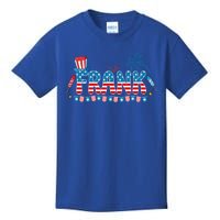 4th July Patriotic Bbq Holiday National Family Frank Gift Kids T-Shirt