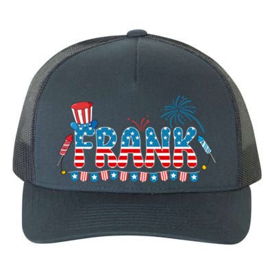 4th July Patriotic Bbq Holiday National Family Frank Gift Yupoong Adult 5-Panel Trucker Hat