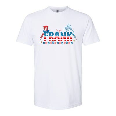 4th July Patriotic Bbq Holiday National Family Frank Gift Softstyle CVC T-Shirt