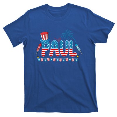 4th July Patriotic Bbq Holiday National Family Paul Gift T-Shirt