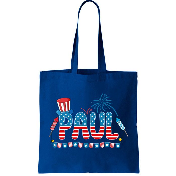 4th July Patriotic Bbq Holiday National Family Paul Gift Tote Bag