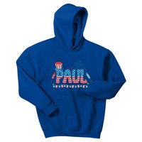 4th July Patriotic Bbq Holiday National Family Paul Gift Kids Hoodie