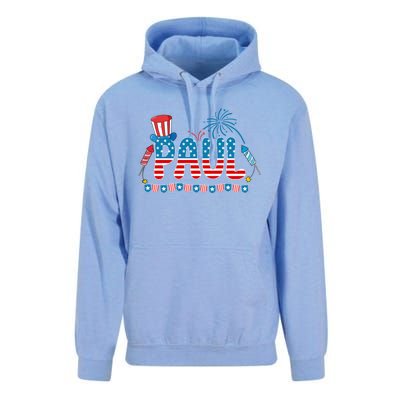 4th July Patriotic Bbq Holiday National Family Paul Gift Unisex Surf Hoodie