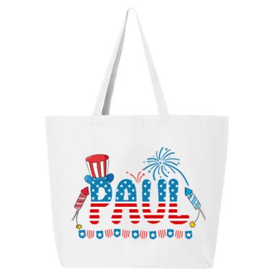 4th July Patriotic Bbq Holiday National Family Paul Gift 25L Jumbo Tote