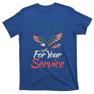 4th July Thank You For Your Service Veteran Memorial Day Cute Gift T-Shirt