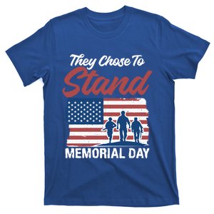 4th July They Chose To Stand Memorial Day Gift T-Shirt