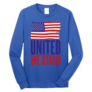 4th July United We Stand Memorial Day Cute Gift Long Sleeve Shirt