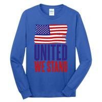 4th July United We Stand Memorial Day Cute Gift Tall Long Sleeve T-Shirt