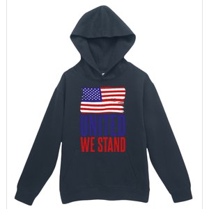 4th July United We Stand Memorial Day Cute Gift Urban Pullover Hoodie