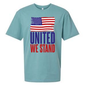 4th July United We Stand Memorial Day Cute Gift Sueded Cloud Jersey T-Shirt