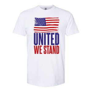 4th July United We Stand Memorial Day Cute Gift Softstyle CVC T-Shirt