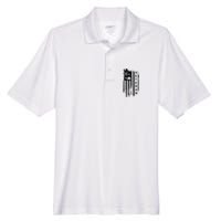 4Th July Veteran Independence Day Veterans Men's Origin Performance Pique Polo