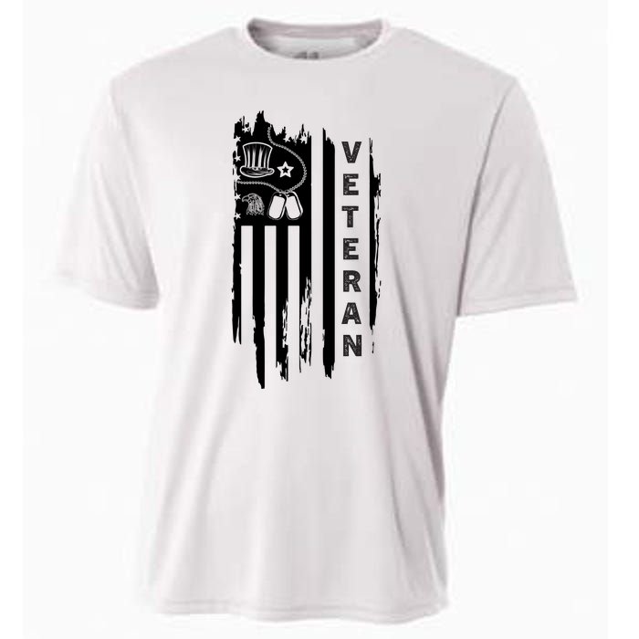 4Th July Veteran Independence Day Veterans Cooling Performance Crew T-Shirt