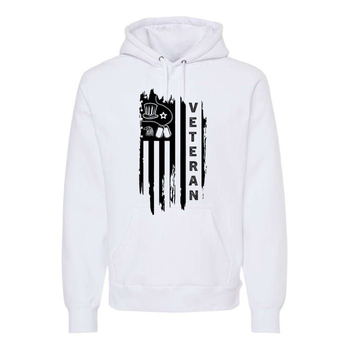 4Th July Veteran Independence Day Veterans Premium Hoodie