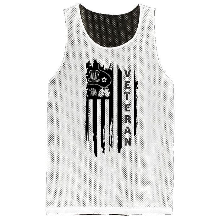 4Th July Veteran Independence Day Veterans Mesh Reversible Basketball Jersey Tank