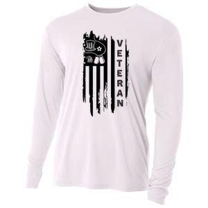 4Th July Veteran Independence Day Veterans Cooling Performance Long Sleeve Crew