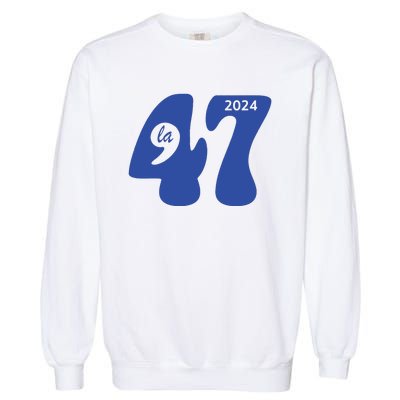 47 Kamala Harris Election 2024 Comma La President Campaign Garment-Dyed Sweatshirt