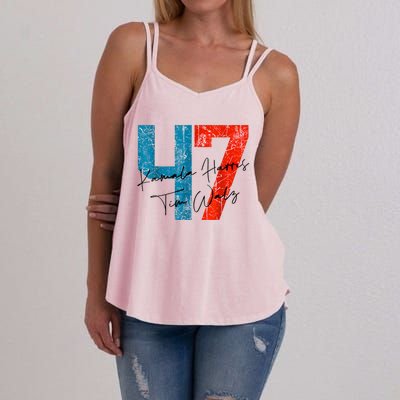 47 Kamala Harris Tim Walz Harris Waltz 2024 Women's Strappy Tank