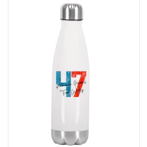 47 Kamala Harris Tim Walz Harris Waltz 2024 Stainless Steel Insulated Water Bottle