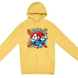 47 Kamala Harris Premium Pullover Hoodie