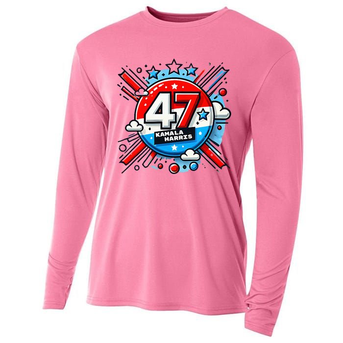 47 Kamala Harris Cooling Performance Long Sleeve Crew