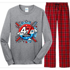 47 Kamala Harris Long Sleeve Pajama Set