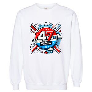 47 Kamala Harris Garment-Dyed Sweatshirt