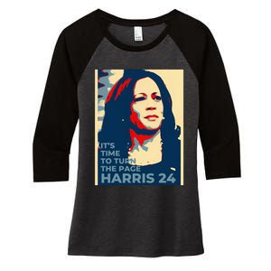 47 Kamala Harris Election Harris Walz Party Wear Women's Tri-Blend 3/4-Sleeve Raglan Shirt