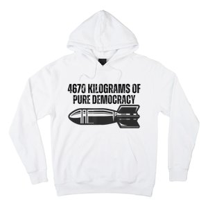 4670 Kilograms Of Pure Democracy Apparel  Hoodie