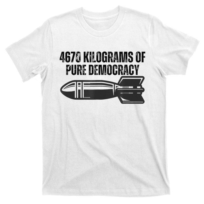 4670 Kilograms Of Pure Democracy Apparel  T-Shirt