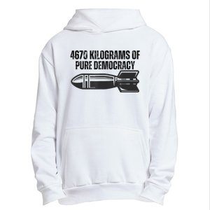 4670 Kilograms Of Pure Democracy Apparel  Urban Pullover Hoodie