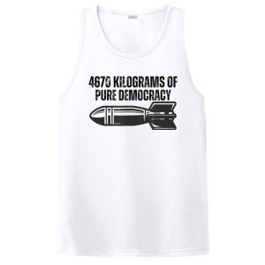 4670 Kilograms Of Pure Democracy Apparel  PosiCharge Competitor Tank