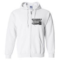 4670 Kilograms Of Pure Democracy Apparel  Full Zip Hoodie