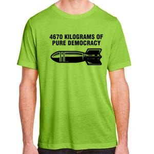 4670 Kilograms Of Pure Democracy Adult ChromaSoft Performance T-Shirt