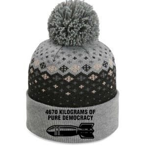 4670 Kilograms Of Pure Democracy The Baniff Cuffed Pom Beanie