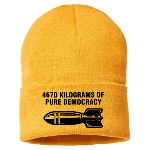 4670 Kilograms Of Pure Democracy Sustainable Knit Beanie