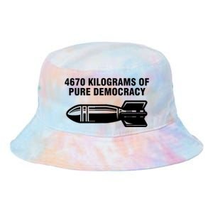 4670 Kilograms Of Pure Democracy Tie Dye Newport Bucket Hat