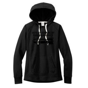 4670 Kilograms Of Pure Democracy Women's Fleece Hoodie