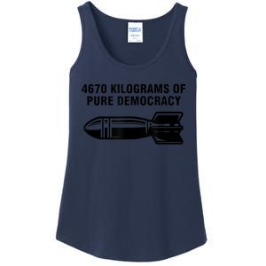 4670 Kilograms Of Pure Democracy Ladies Essential Tank