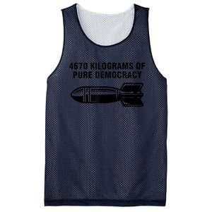 4670 Kilograms Of Pure Democracy Mesh Reversible Basketball Jersey Tank