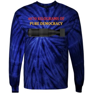 4670 Kilograms Of Pure Democracy Apparel Tie-Dye Long Sleeve Shirt