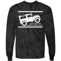 4x4 Land Earth Rover Tie-Dye Long Sleeve Shirt