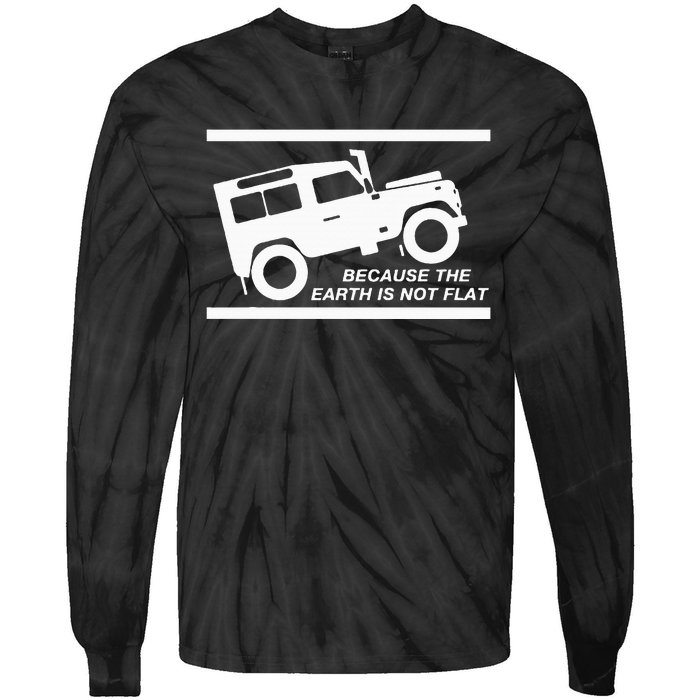 4x4 Land Earth Rover Tie-Dye Long Sleeve Shirt