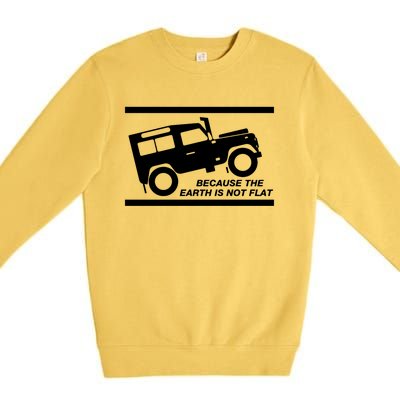 4x4 Land Earth Rover Cool Gift Premium Crewneck Sweatshirt