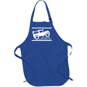 4x4 Land Earth Rover Cool Gift Full-Length Apron With Pockets